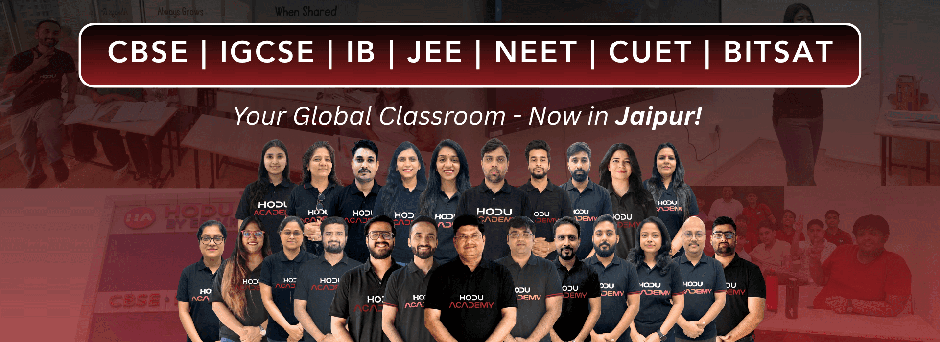 The Hodu Academy faculty team at the Jaipur centre