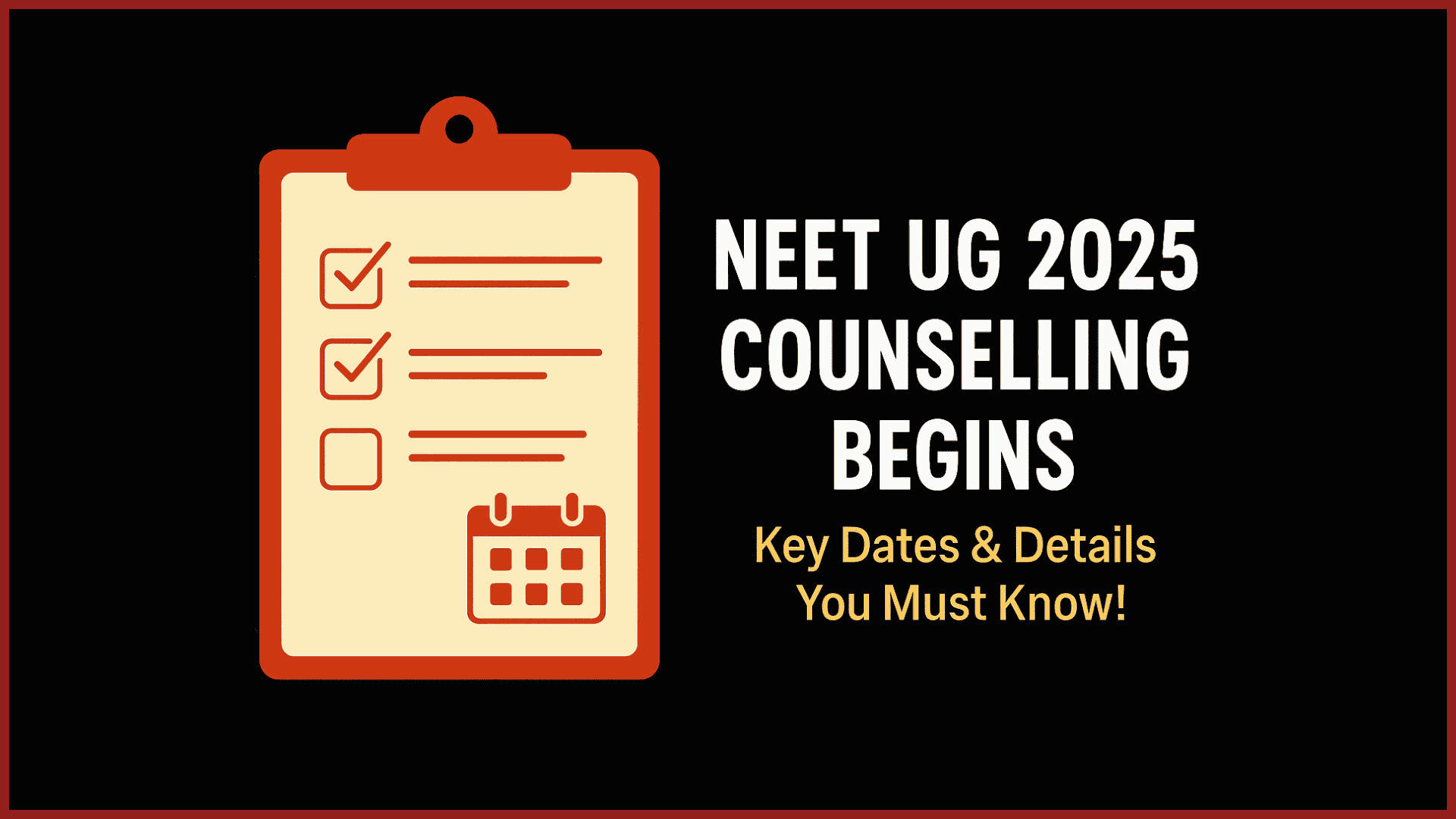 NEET UG counselling schedule for state quota seats released, registrations open from 21 July